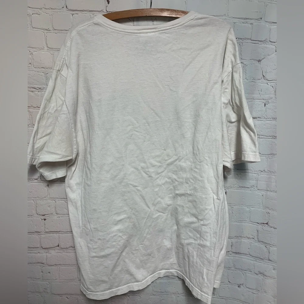 Vintage Tommy Hilfiger White 🇺🇸 American Flag T-Shirt for Men Size XL USA - Picture 3 of 3